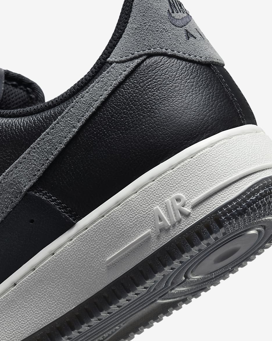 Nike air force 1 dark grey/black/white hotsell